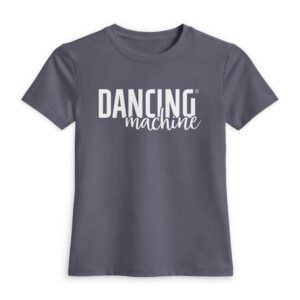 Dancing Machine (White) - Women's Luxe Fitted Tee