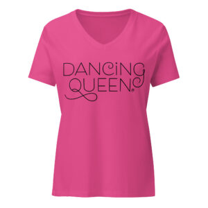 Dancing Queen (Black) V-Neck